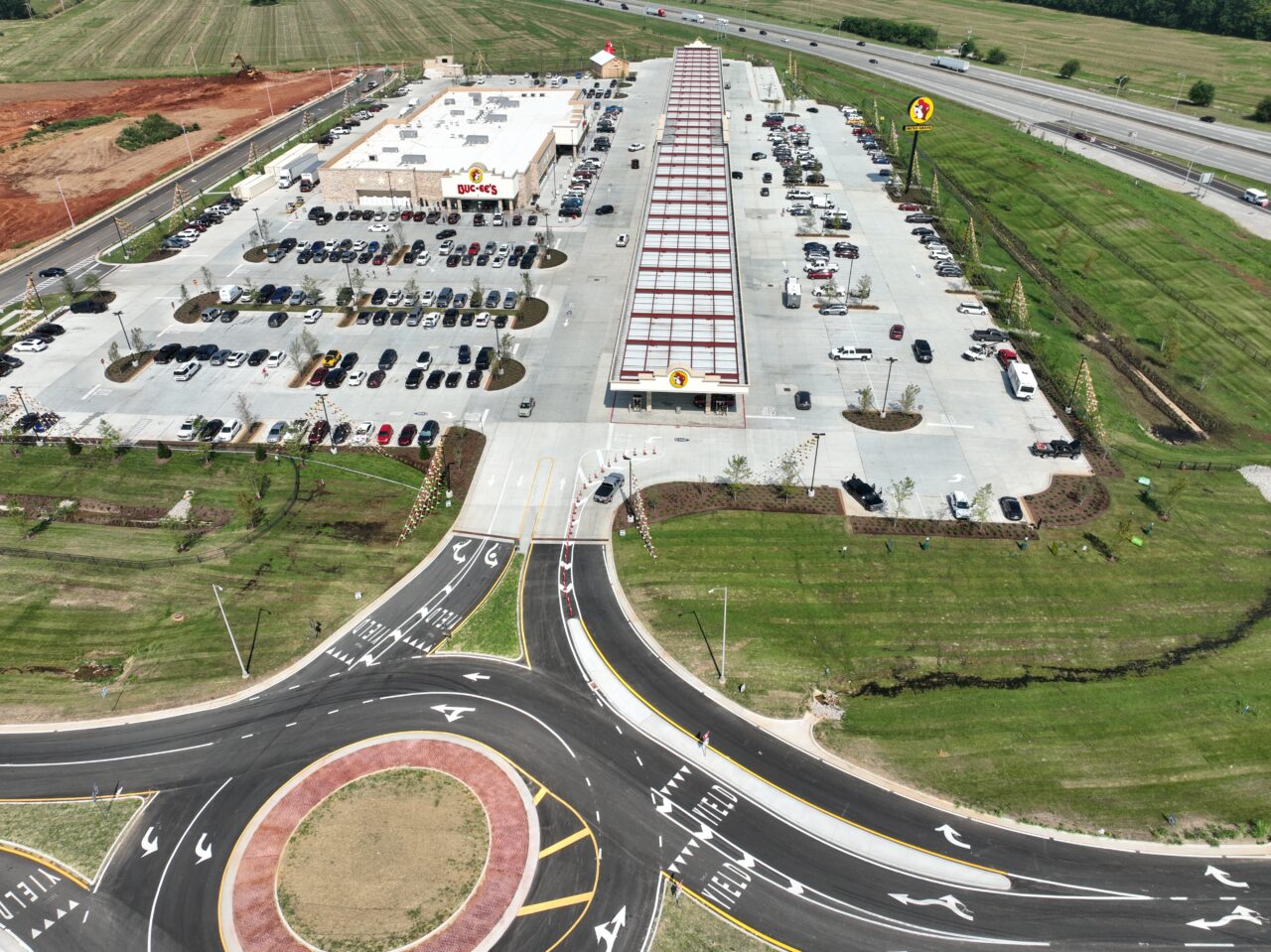 Ground-up retail construction project delivered by Stewart/Perry